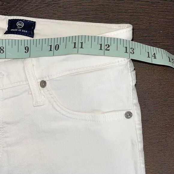 AG Adriano Goldschmied Women's The Legging Ankle Super Skinny Pants Jeans 25R Wh - Picture 9 of 11